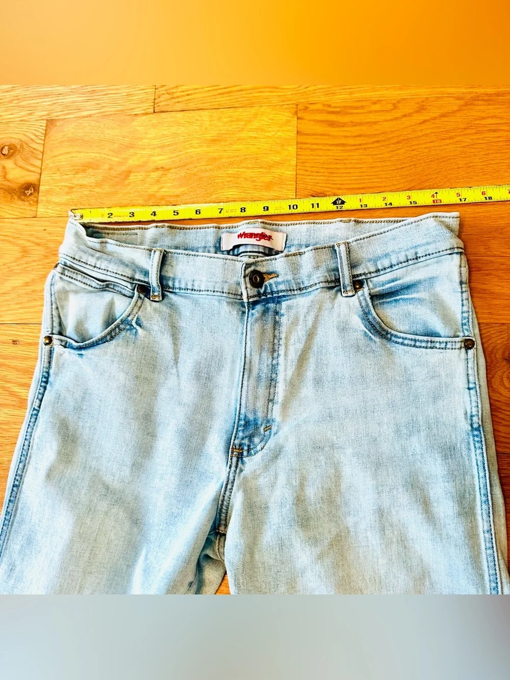 Wrangler Cowboy Cut Original Fit  Active Fit Straight Leg Jeans 36x34